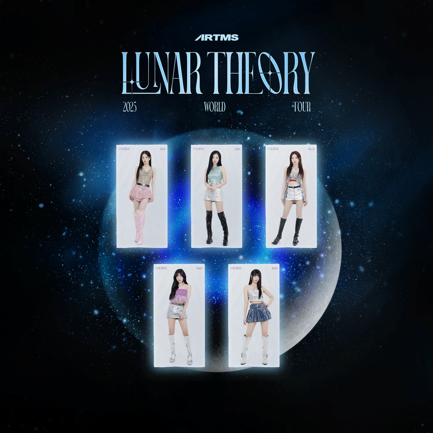 ARTMS ‹Lunar Theory Tour› Fabric Posters
