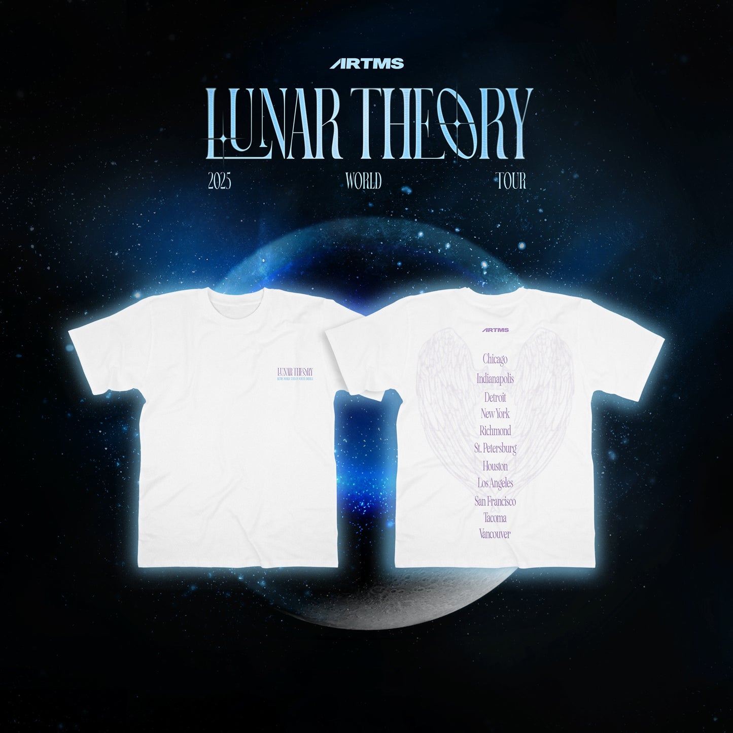 ARTMS ‹Lunar Theory Tour› T-Shirt (Lunar Theory)