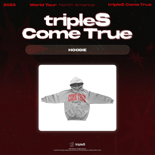 tripleS âšCome True Tourâş Hoodie