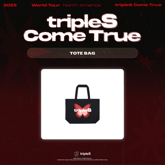 tripleS âšCome True Tourâş Tote Bag