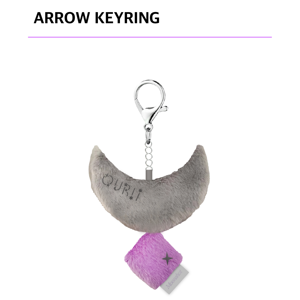 ARTMS ‹Moonshot Tour› Arrow Keyring