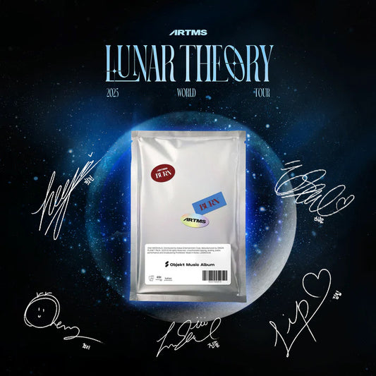 ARTMS ‹Lunar Theory Tour› Signed BURN Objekt Music Album
