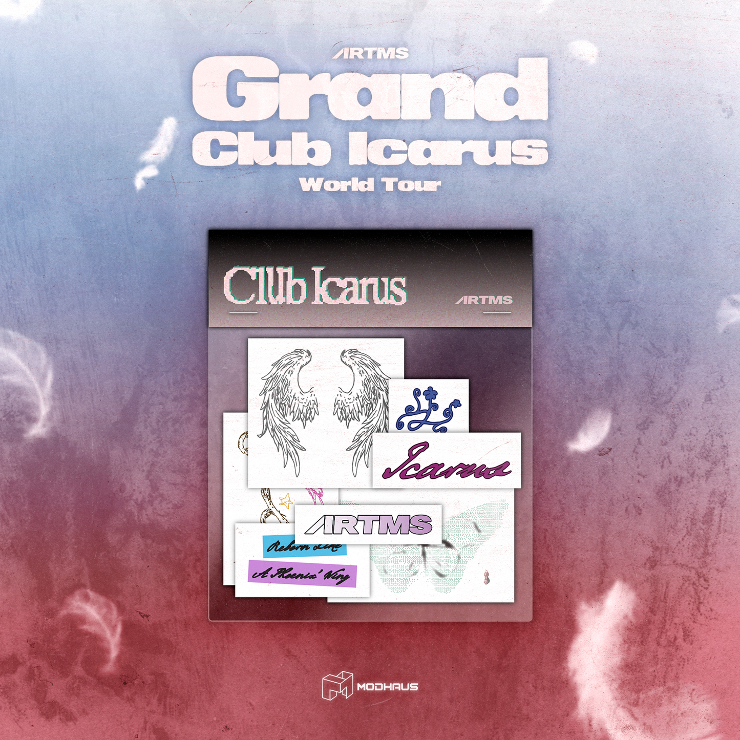 [PRE-ORDER] ARTMS ‹Grand Club Icarus Tour› Tattoo Stickers