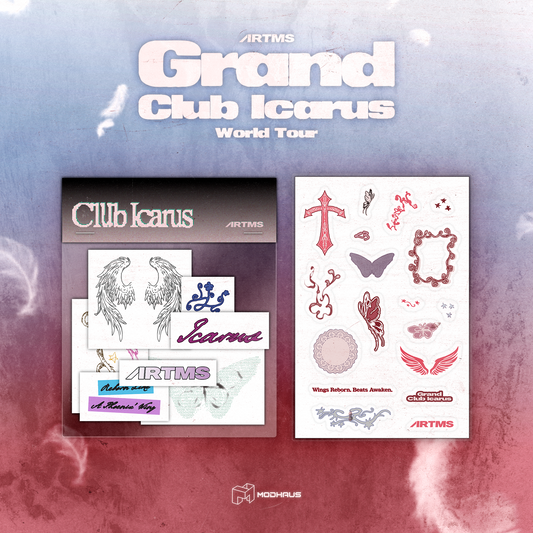 [PRE-ORDER] ARTMS ‹Grand Club Icarus Tour› Tattoo Stickers